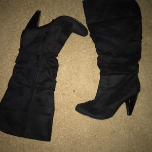 Knee high Black boots